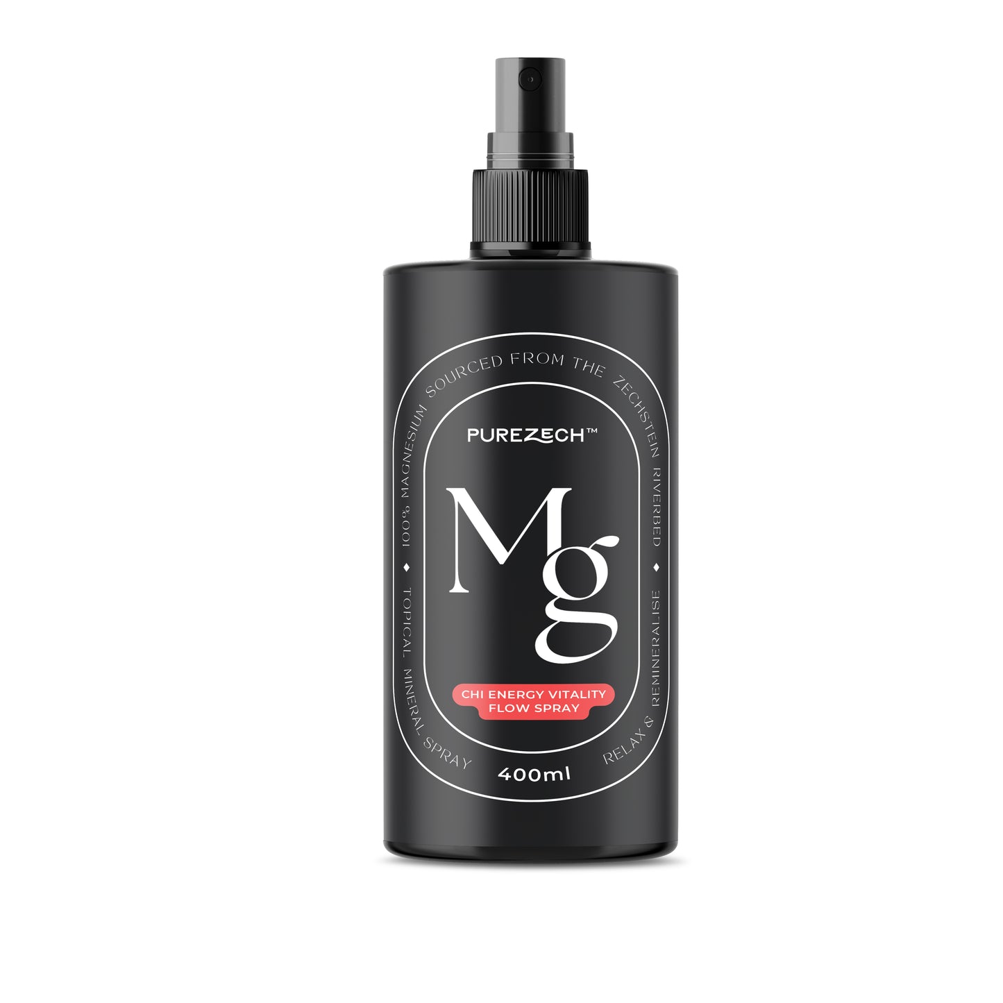 PureZech™ Chi Energy Vitality Flow 100% Pure Magnesium Spray with Aromatherapy Oil Blend