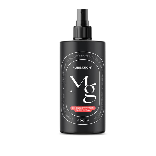 PureZech™ Chi Energy Vitality Flow 100% Pure Magnesium Spray with Aromatherapy Oil Blend